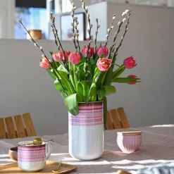 PORSGRUNDS PORSELÆNSFABRIK Porsgrunds Porselænsfabrik Marius Vase 20cm Rosa Clearance