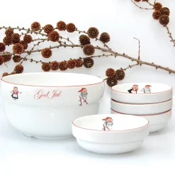 PORSGRUNDS PORSELÆNSFABRIK Porsgrunds Porselænsfabrik Nisseservise Bolle Liten 55 cl Outlet