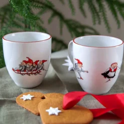 PORSGRUNDS PORSELÆNSFABRIK Porsgrunds Porselænsfabrik Nisseservise Nomi Krus 2pk Clearance