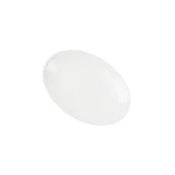 PORSGRUNDS PORSELÆNSFABRIK Porsgrunds Porselænsfabrik Bølge Hvitt Oval Asjett 19cm Clearance