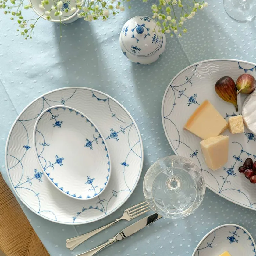 PORSGRUNDS PORSELÆNSFABRIK Porsgrunds Porselænsfabrik Bølge Strå Tallerken 27cm New