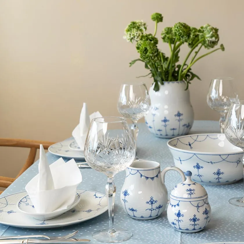 PORSGRUNDS PORSELÆNSFABRIK Porsgrunds Porselænsfabrik Bølge Strå Tallerken 27cm New