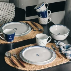 PORSGRUNDS PORSELÆNSFABRIK Porsgrunds Porselænsfabrik Maritim Serveringsbolle 16cm Clearance