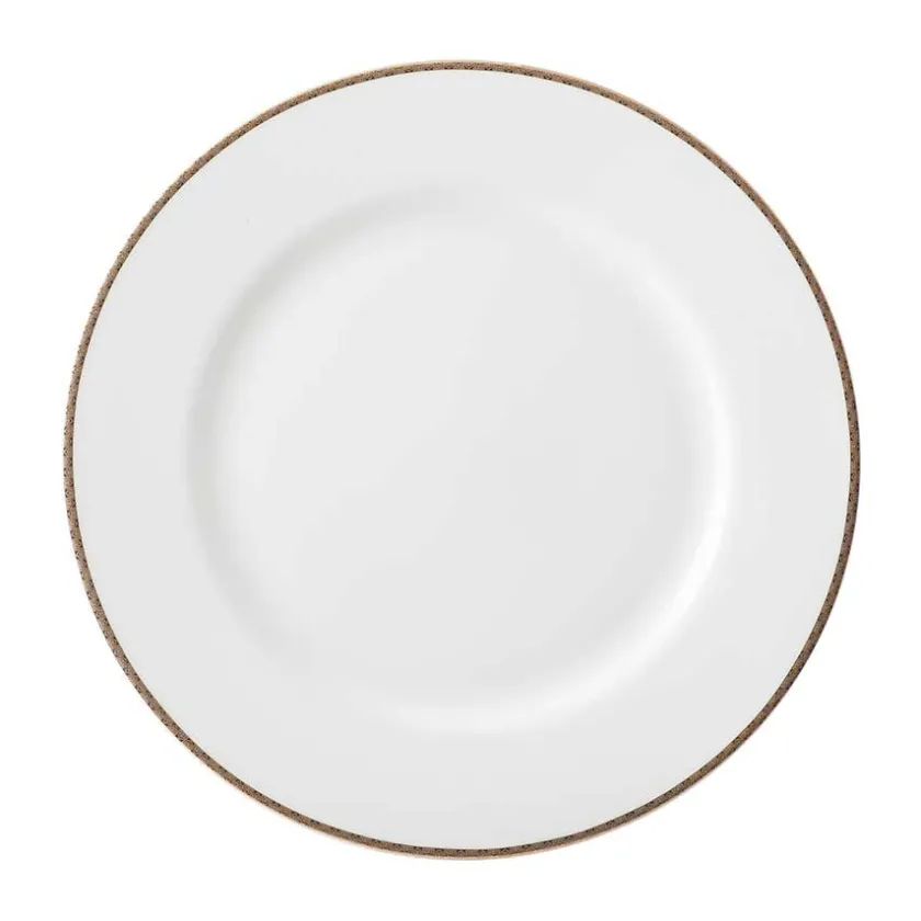 PORSGRUNDS PORSELÆNSFABRIK Porsgrunds Porselænsfabrik Nathalie Gull Tallerken Flat 27 cm Clearance