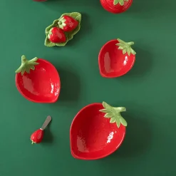 PORSGRUNDS PORSELÆNSFABRIK Porsgrunds Porselænsfabrik Jordbær Skål 26x19cm Hot