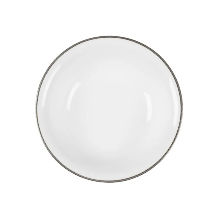 PORSGRUNDS PORSELÆNSFABRIK Porsgrunds Porselænsfabrik Nathalie Platinum Tallerken Dyp 23cm Best