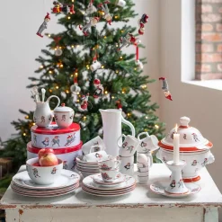 PORSGRUNDS PORSELÆNSFABRIK Porsgrunds Porselænsfabrik Nisseservise Mugge 30cl New