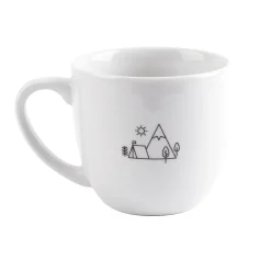 PORSGRUNDS PORSELÆNSFABRIK Porsgrunds Porselænsfabrik Krus Livet Er Best Ute 38cl Outlet