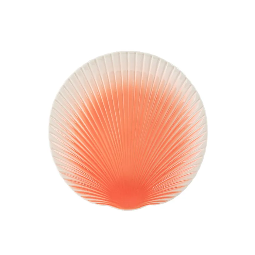 PORSGRUNDS PORSELÆNSFABRIK Porsgrunds Porselænsfabrik Kamskjell Asjett 20cm Korall Sale