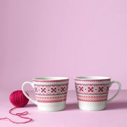 PORSGRUNDS PORSELÆNSFABRIK Porsgrunds Porselænsfabrik Ingrid Krus 40cl Rosa 2pk Clearance