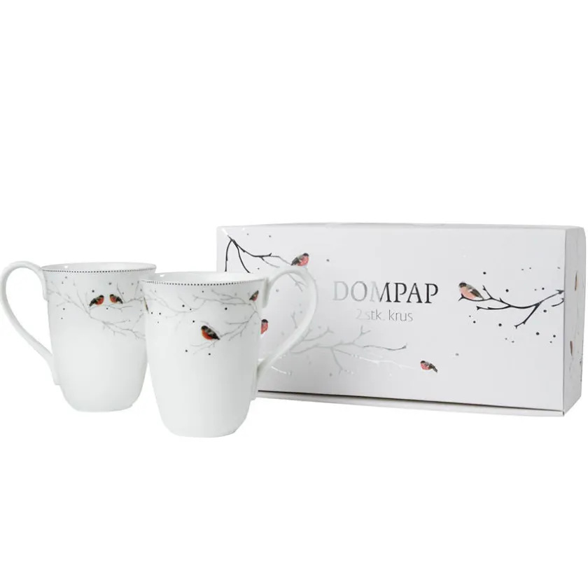 PORSGRUNDS PORSELÆNSFABRIK Porsgrunds Porselænsfabrik Dompap Krus 44cl 2pk