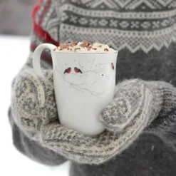 PORSGRUNDS PORSELÆNSFABRIK Porsgrunds Porselænsfabrik Dompap Krus 44cl 2pk