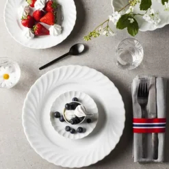 PORSGRUNDS PORSELÆNSFABRIK Porsgrunds Porselænsfabrik Bogstad Hvitt Kopp 16cl New