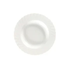 PORSGRUNDS PORSELÆNSFABRIK Porsgrunds Porselænsfabrik Bogstad Hvitt Tallerken Dyp 19,5 cm Best