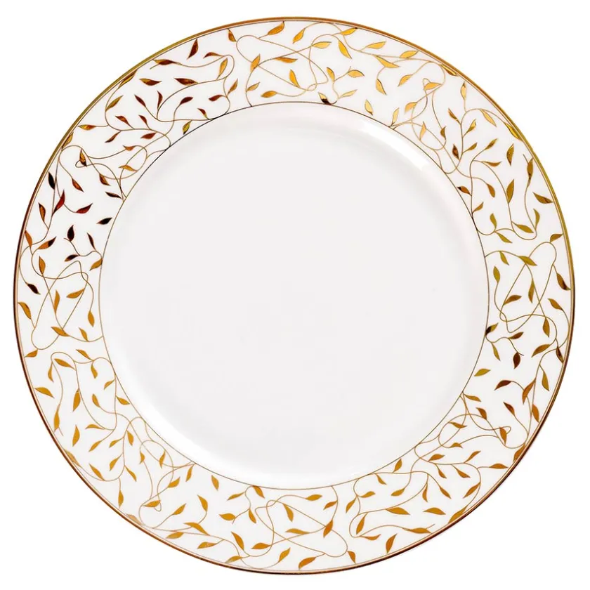 PORSGRUNDS PORSELÆNSFABRIK Porsgrunds Porselænsfabrik Cecilie Gull Tallerken Flat 27 cm Discount