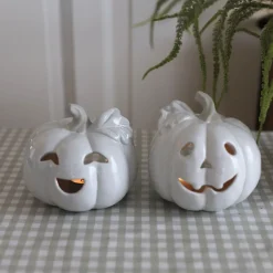 PORSGRUNDS PORSELÆNSFABRIK Porsgrunds Porselænsfabrik Gresskar Lyslykt Keramikk 15,5x12,8cm Sale