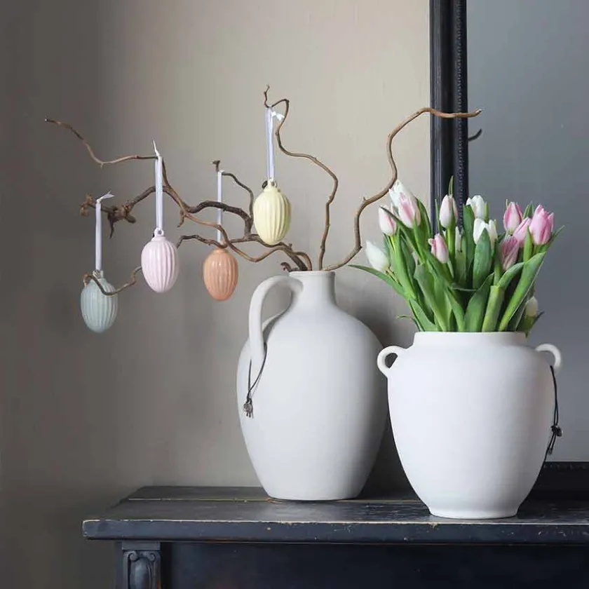 PORSGRUNDS PORSELÆNSFABRIK Porsgrunds Porselænsfabrik Cleo Vase Keramikk 34cm Beige Clearance