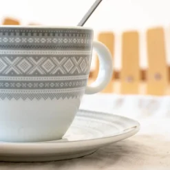 PORSGRUNDS PORSELÆNSFABRIK Porsgrunds Porselænsfabrik Marius Kopp & Skål 20 cl Grå Hot