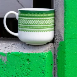 PORSGRUNDS PORSELÆNSFABRIK Porsgrunds Porselænsfabrik Marius Trend Krus 25 cl Grønn 2pk Outlet