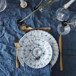 PORSGRUNDS PORSELÆNSFABRIK Porsgrunds Porselænsfabrik Bogstad Stråmønster Tallerken 27cm Sale