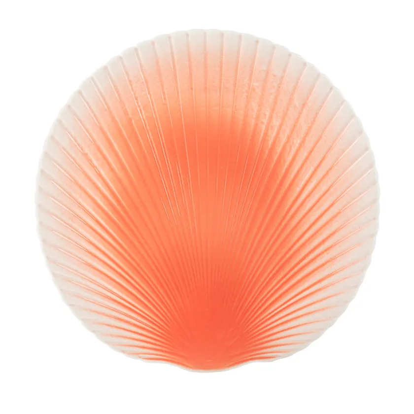 PORSGRUNDS PORSELÆNSFABRIK Porsgrunds Porselænsfabrik Kamskjell Tallerken 26cm Korall Hot