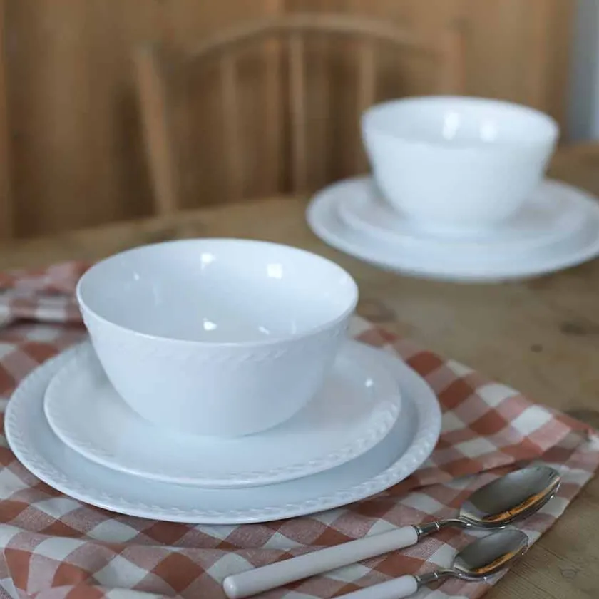 PORSGRUNDS PORSELÆNSFABRIK Porsgrunds Porselænsfabrik Pors Bolle 21cm Hvit New