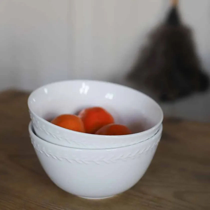 PORSGRUNDS PORSELÆNSFABRIK Porsgrunds Porselænsfabrik Pors Bolle 21cm Hvit New