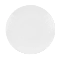 PORSGRUNDS PORSELÆNSFABRIK Porsgrunds Porselænsfabrik Bølge Hvitt Tallerken 27 cm Hot