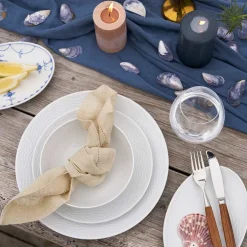 PORSGRUNDS PORSELÆNSFABRIK Porsgrunds Porselænsfabrik Bølge Hvitt Tallerken 27 cm Hot