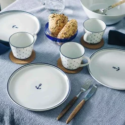 PORSGRUNDS PORSELÆNSFABRIK Porsgrunds Porselænsfabrik Maritim Tallerken 22cm Hot