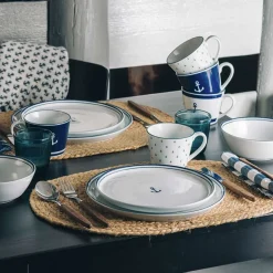 PORSGRUNDS PORSELÆNSFABRIK Porsgrunds Porselænsfabrik Maritim Tallerken 22cm Hot