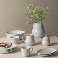 PORSGRUNDS PORSELÆNSFABRIK Porsgrunds Porselænsfabrik Bølge Hvitt Sausemugge 30 cl New