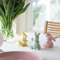 SEASONS Påskeharer 3pk i Pastellfarger Online