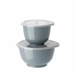 ROSTI Margrethe Bakeboller 2 Boller m/Lokk Dusty Blue Clearance