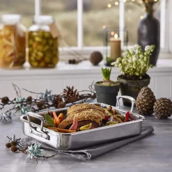 SCANPAN Impact Langpanne med Rist 5L Online