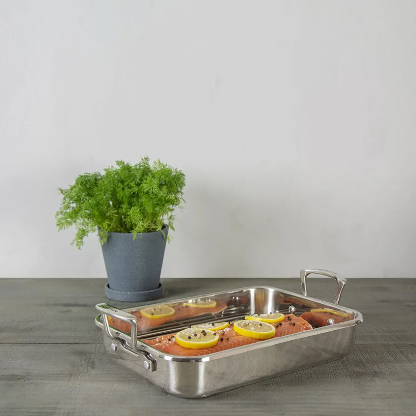 SCANPAN Impact Langpanne med Rist 5L Online