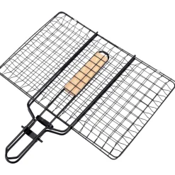 SEASONS BBQ Grillrist Sammenleggbar Jern m/Non-Stick 36,5X34,5cm Hot
