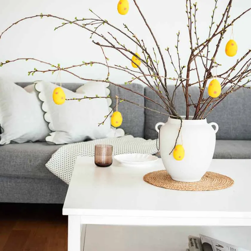 SEASONS Easter Collection Tovet Egg Ull 4x4cm 4pk Sale