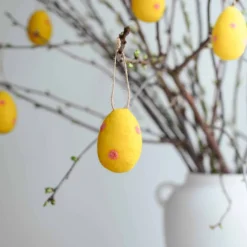 SEASONS Easter Collection Tovet Egg Ull 4x4cm 4pk Sale