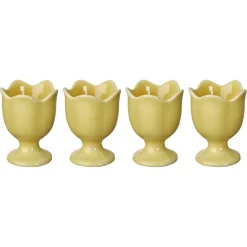 SEASONS Easter Collection Eggeglass 7cm 4pk Gul Discount