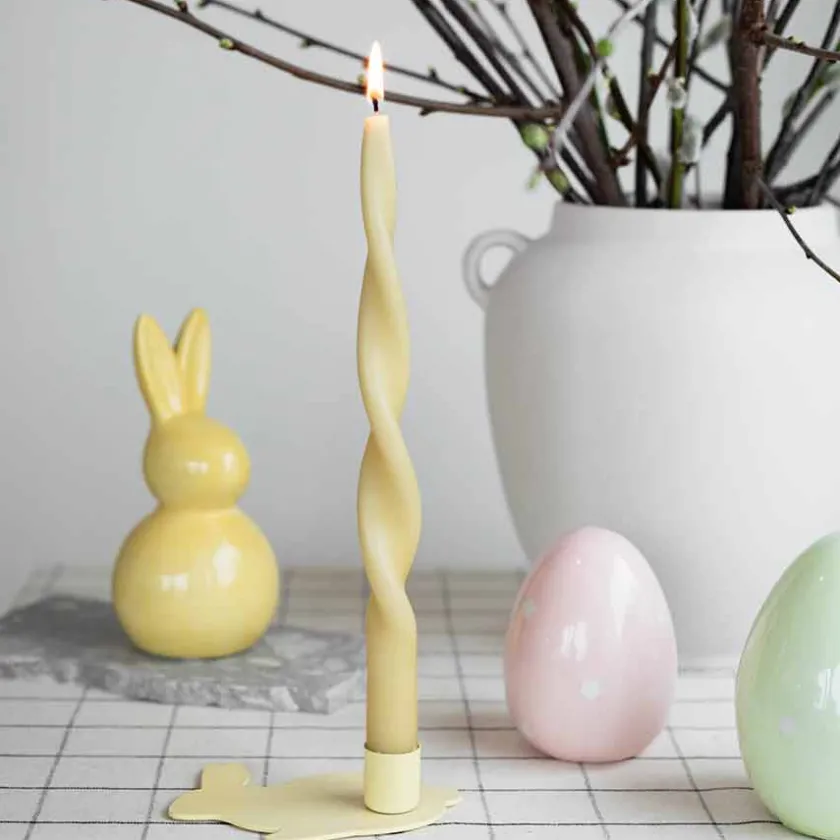 SEASONS Easter Collection Lysestake Hare 12,5cm Gul Online