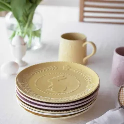 SEASONS Easter Collection Tallerken m/Hare 21cm Gul Online
