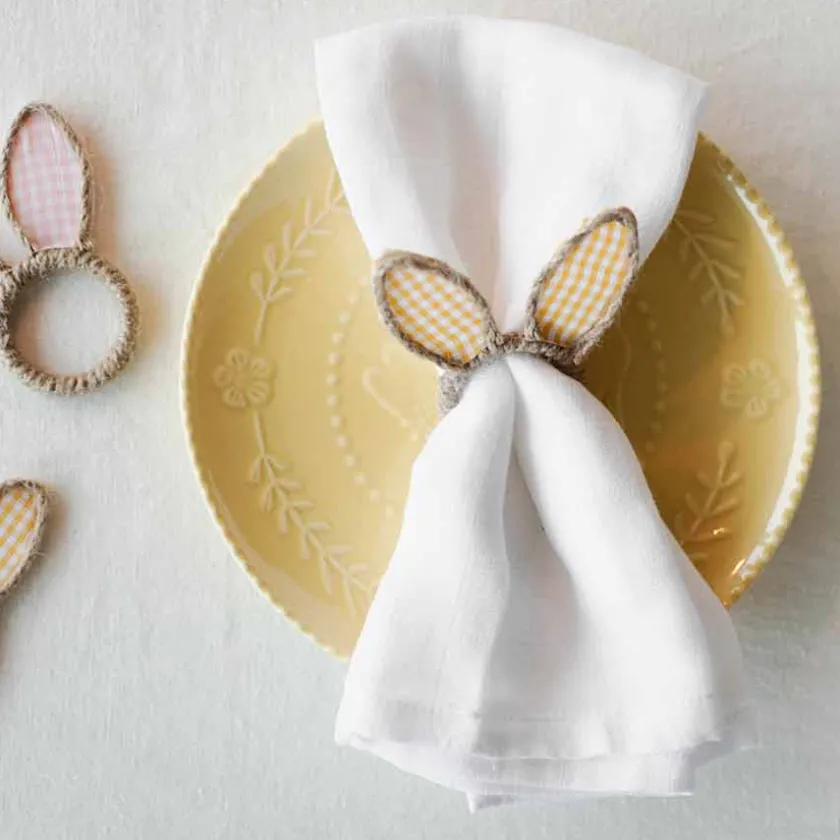 SEASONS Easter Collection Tallerken m/Hare 21cm Gul Online