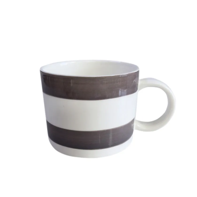 SEASONS Fall Collection Krus 28cl Liggende Striper Burgunder Discount