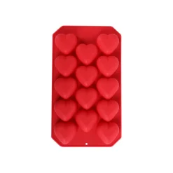 SEASONS Love Collection Isbitform Hjerter Silikon 22x11x2cm Rød Best