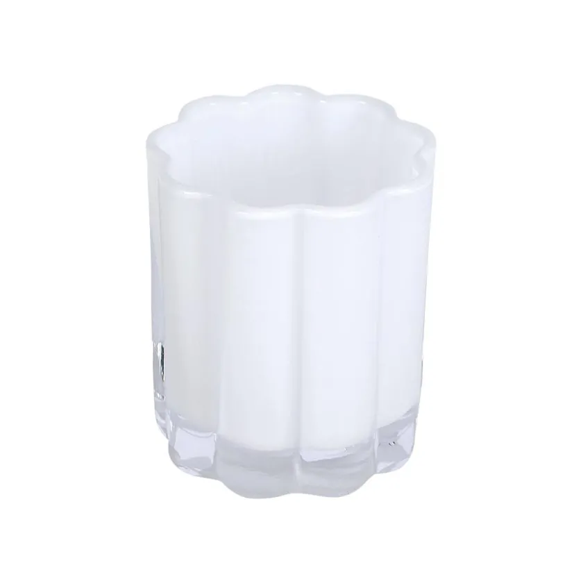 SEASONS Love Collection Lyslykt Blomst 8x7cm Hvit Clearance