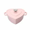 SEASONS Love Collection Støpejernsgryte Hjerte Rosa 2,8L 23cm Online