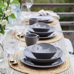 PORSGRUNDS PORSELÆNSFABRIK Sense Earth Bolle 18,5cm 4pk Clearance