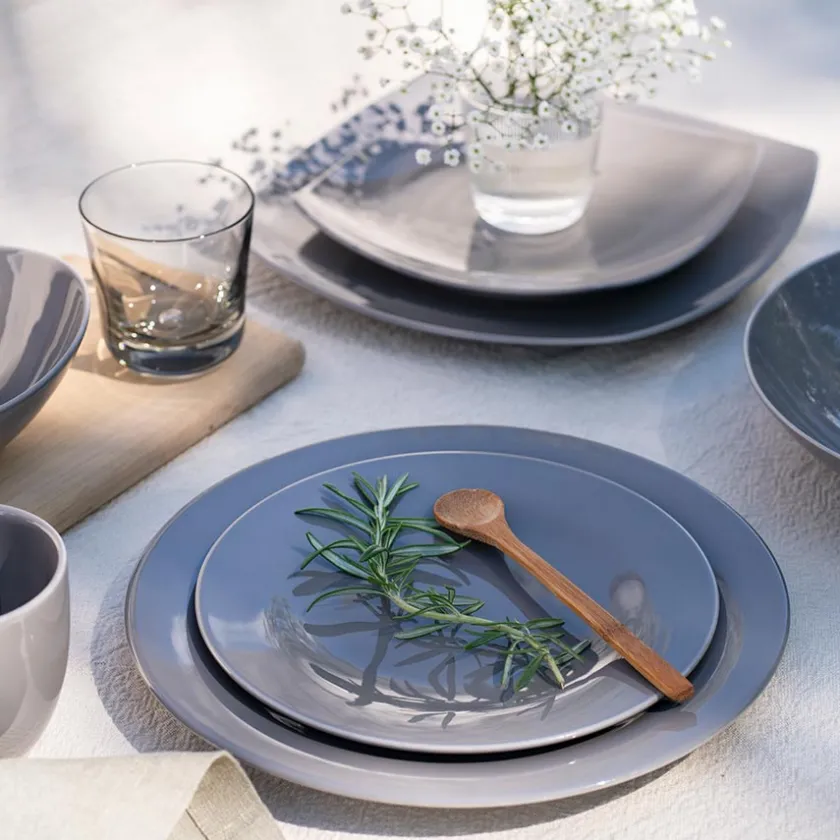 PORSGRUNDS PORSELÆNSFABRIK Sense Earth Tallerken 22cm 4pk New