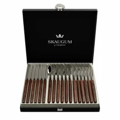 SKAUGUM BESTIKK Bestikksett 18 Deler Valnøtt Outlet